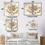 Blooming Beige Floral Design II - Art mural floral grand 2 pièces-1099132011-1099132013-1099132012