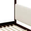 Lit plateforme à baldaquin pour chambre à coucher, tête de lit tapissier-129598494-129598497