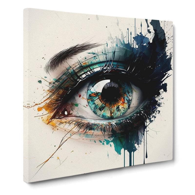 Eye Gestural - No Frame Print