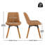 49cm H Tufted Upholstered Side Chair-1760012754