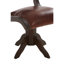 Wadhurst Leather Swivel Slipper Chair