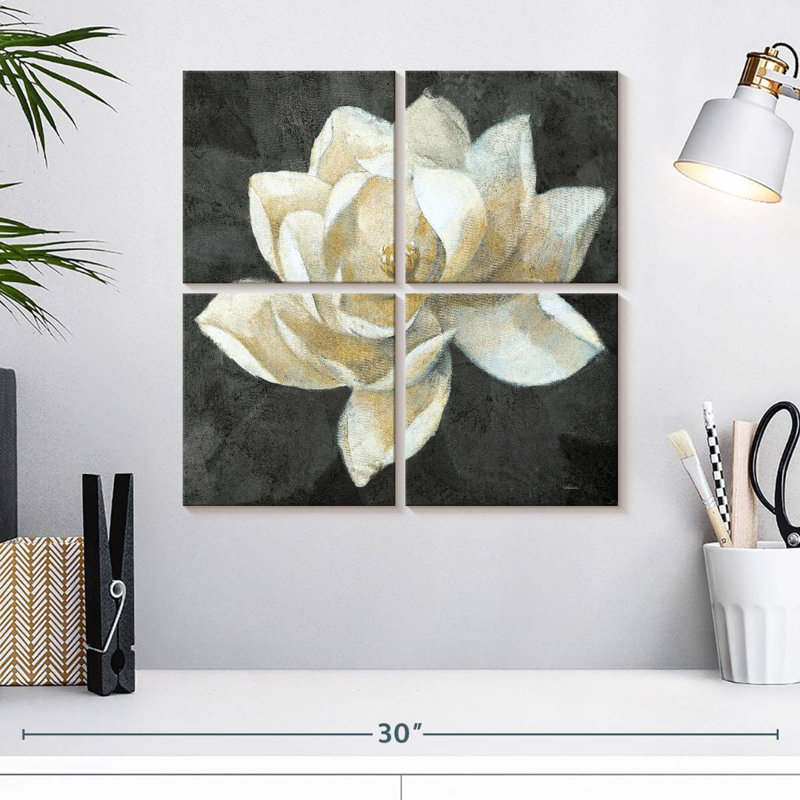 Harnek majestueux magnolia neutre, H 18 po x l 18 po