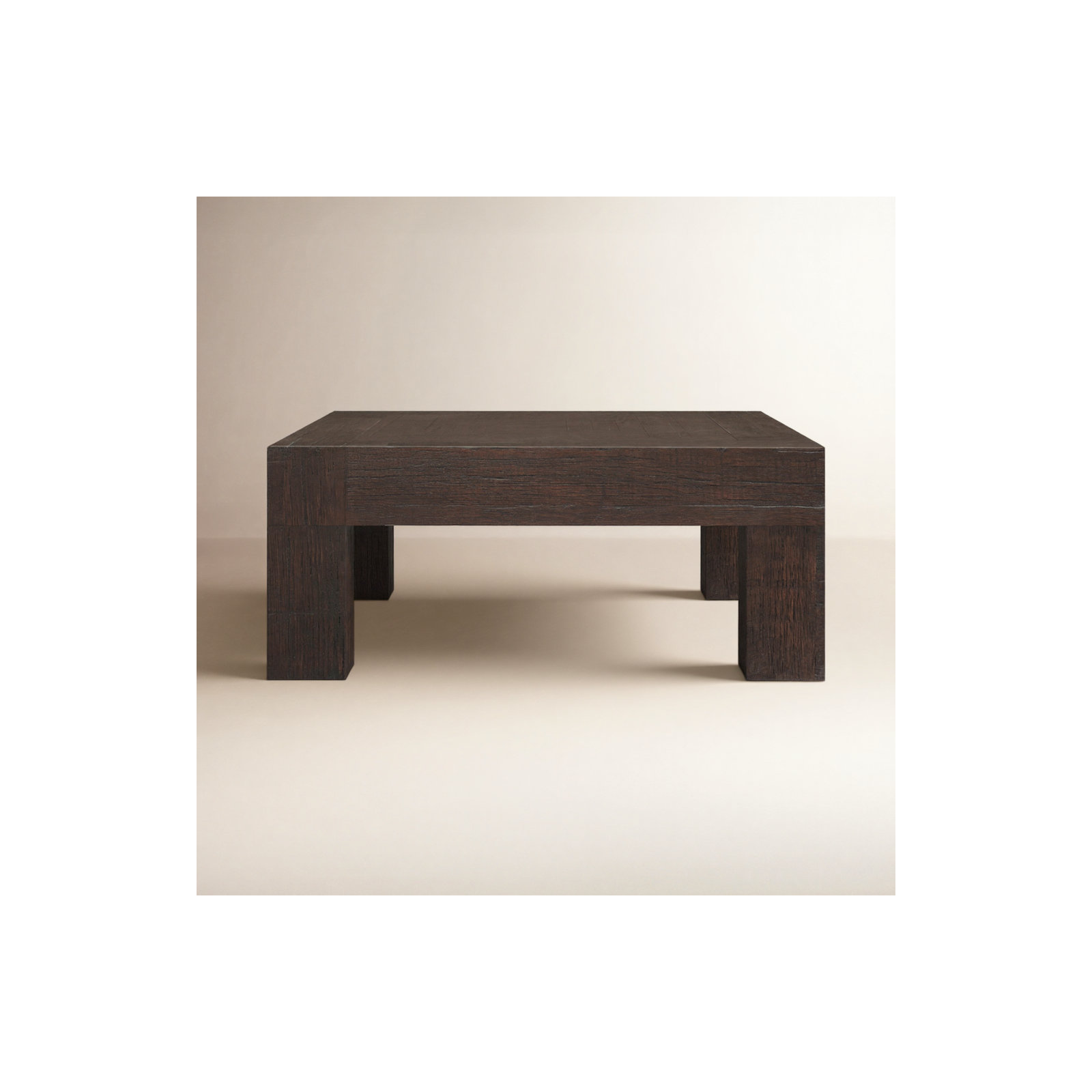 Adams Square Coffee Table, Brown