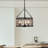 3 - Light Drum Chandelier