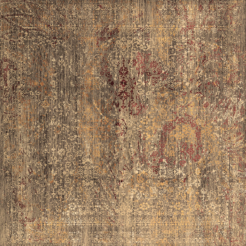 Draylee Oriental Indoor Rug, Square 3'