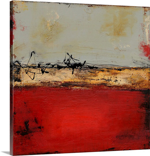 «Gnadenhutten Midtown Rush» par Erin Ashley, reproduction d'art sur toile, H 24 po x l 24 po x P 1,25 po