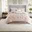 Elegant 7-piece Queen Bedding Sets, Polyester Comforter For Modern Bedroom