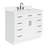Thornaby 42'' Solid Wood Single Bathroom Vanity with 1.5'' Carrara Quartz Top-1177253715-1152098810