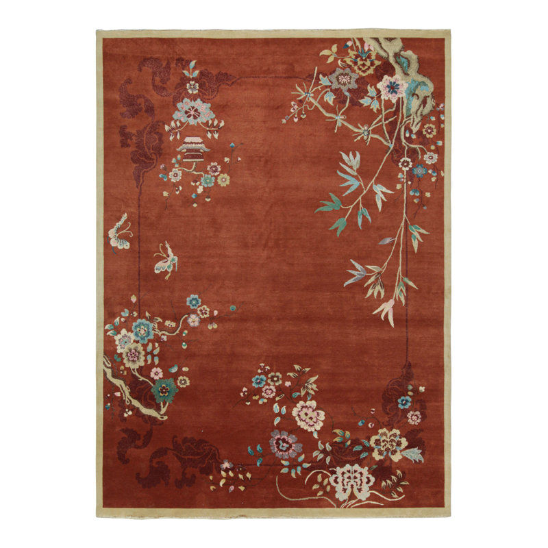 One-of-a-Kind 9'11" X 13'8" Hand Knotted Area Rug