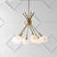 Christhard 6 - Light Dimmable Sputnik Sphere Chandelier