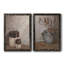 «Pussy Willows and Spring», ensemble de 2 reproductions sur toiles tendues-2006197428-2006197439