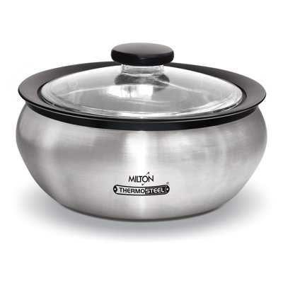 Cocotte rond avec couvercle en acier milton