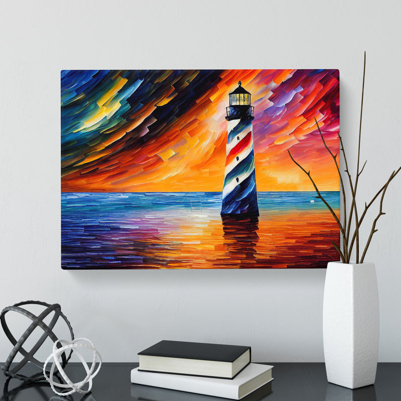 Lighthouse Vol.1 - Wrapped Canvas Print, 35cm H x 50cm W x 3cm D