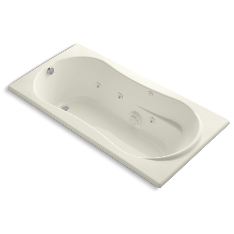 Baignoire tourbillon 72 "x 36" Proflex, Biscuit