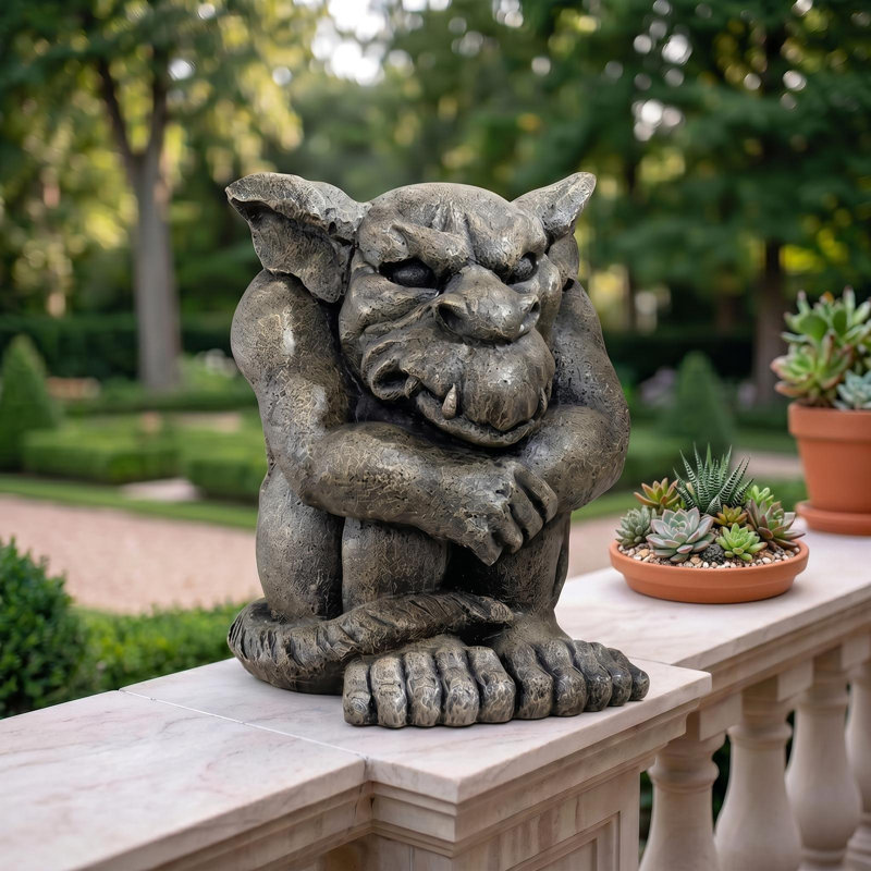 Detest The Rest Gargoyle Statue
