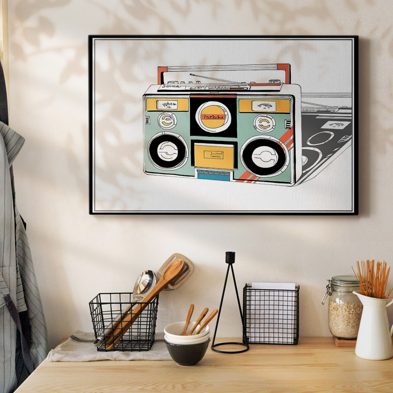 Toile tendue Jamming I-Gallery, H 12 po x l 18 po