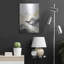«Black & Beige Landscape 7» par Petals Prints Design, art mural en métal-2013032635