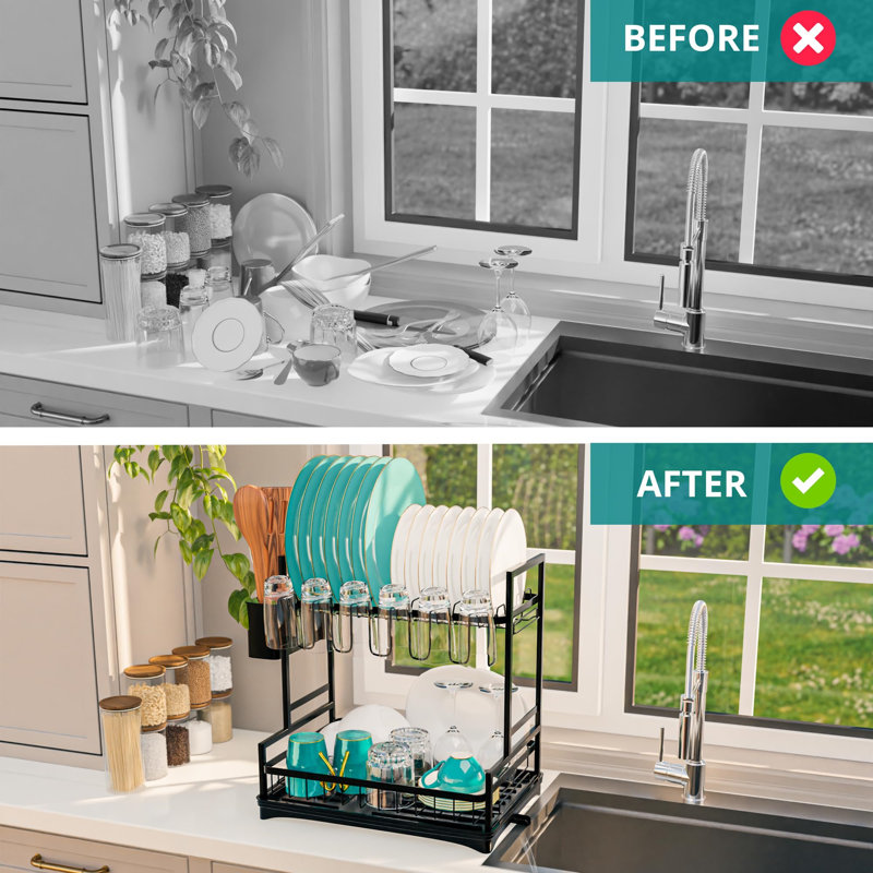 Robinetta Two Tier Dish Rack