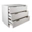 Commode 38 "en blanc Granville (3 tiroirs)-2057691208