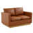 Cognac Tan Faux Leather selected