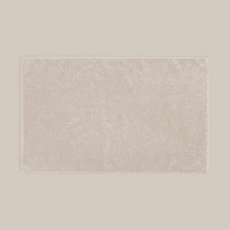 100% Cotton Bath Mat, Grey