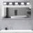 Modern 5-Light LED Vanity Light,Bathroom Wall Fixture