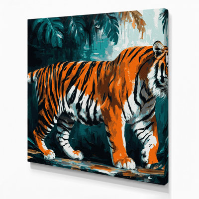 «Big Cats», art mural tigré malais