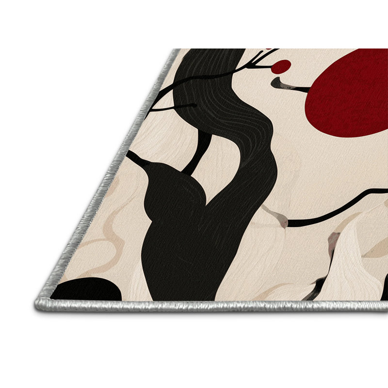 Tapis Crimson Moon, Rectangulaire 2 pi x 3 pi