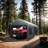 Grey 10x20ft Portable Garage Carport Canopy - Stable Structure, Waterproof Covering For Vehicles Heavy Duty Gazebo Garage, Removable Doors, Enhanced Ventilation Performance