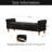65.7" W Upholstered Tufted Storage Bench With Double Lids-133392313