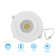 4" 360 Degree Gimbal Recessed LED Downlight (Set of 12), 12W, 5CCT Selectable, Triac Dimmable