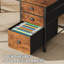 Bureau d'ordinateur en L avec prises de courant et tiroirs de rangement, bureau de jeu réversible pour bureau personnel-925016530-928036556