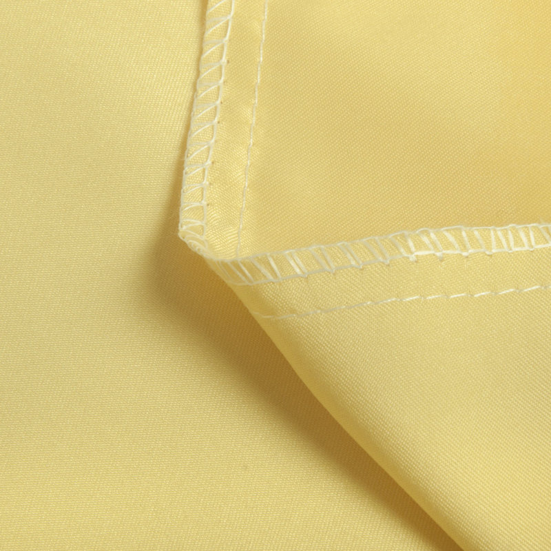 3 Pieces Duvet Cover Set, Satin Comforter Cover Set with Hidden Zipper Design - NTBAY, King Duvet Cover + 2 Shams, Yellow