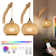 Rechargeable Battery-Operated Wall Sconces Set of Two with Remote