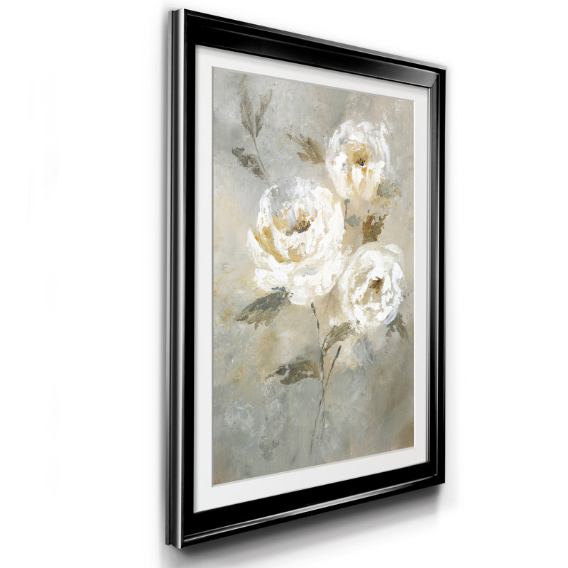 Doux et audacieux II - Cadre photo, reproduction d'art sur papier, Noir, H 22,5 po x l 30,5 po x P 1,5 po