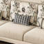 Canapé luxueux en tissu léger de style américain