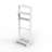 Accent Portable Garment Rack, Clothes Valet Stand With Storage Organizer, White Finish, Ideal For Organizing And Maximizing Space In Bedrooms And Entryways.-209527871