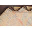 One-of-a-Kind 4'9" X 10'9" 1920s Wool Area Rug in Peach