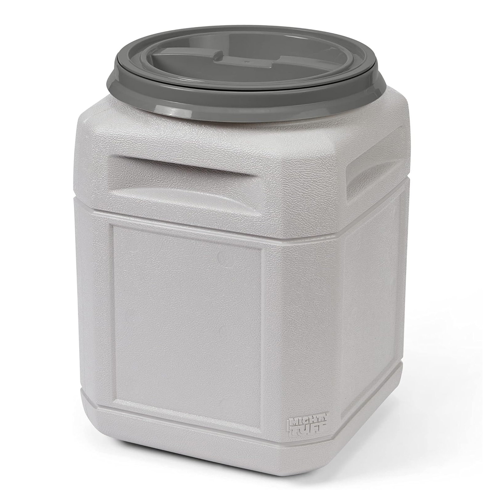 Mighty Tuff Pet Food Storage Container with Airtight Twist Lid ...