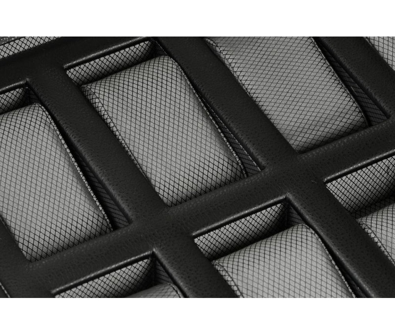 Boîte à montre 15 pièces, H 4 po x l 12,5 po x P 9,75 po
