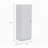 Richmond Rectangle Pantry Cabinet White