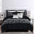 7 Piece Paisley Embroidered  Comforter Set-99143546-99143540