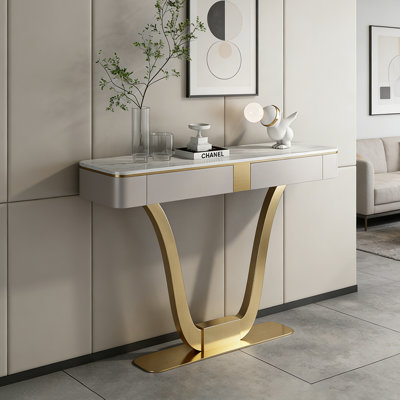 Italian-style creative drawer console table