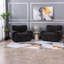 Chaise d'appoint en chenille Comfy Modern pour espaces de vie polyvalents