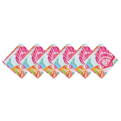 Leon Cotton Nautical Square Napkin