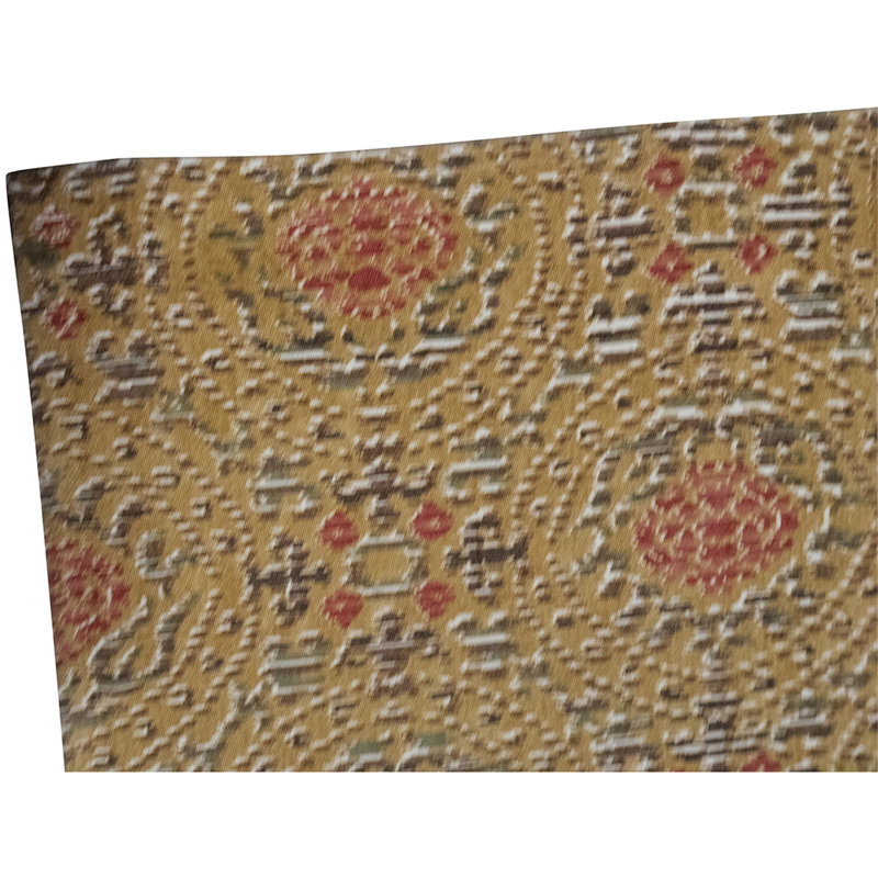 Tapis rectangulaire en laine à tissage plat