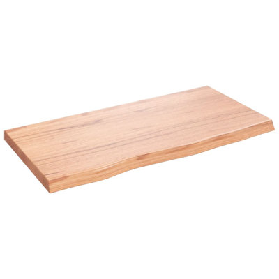 Tablette flottante en bois massif Harvans