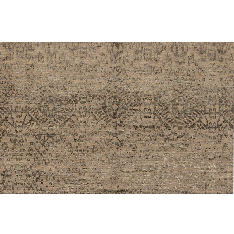 Tapis crème / brun de haute qualité