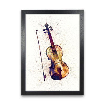 Violin by Michael Tompsett - Print