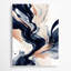 Aquarelle abstraite, art mural sur toile beige 92-131120610